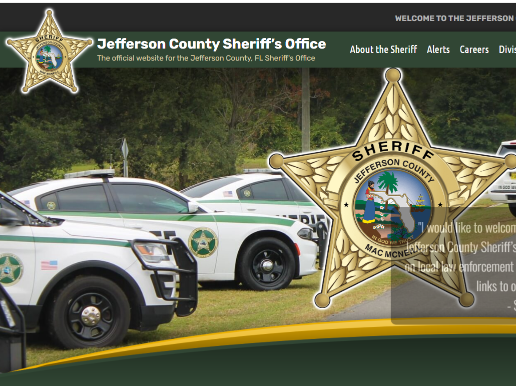 Jefferson County Jail - Jefferson County jail facility in Monticello, Florida, operated by the Jefferson County Sheriff's Office