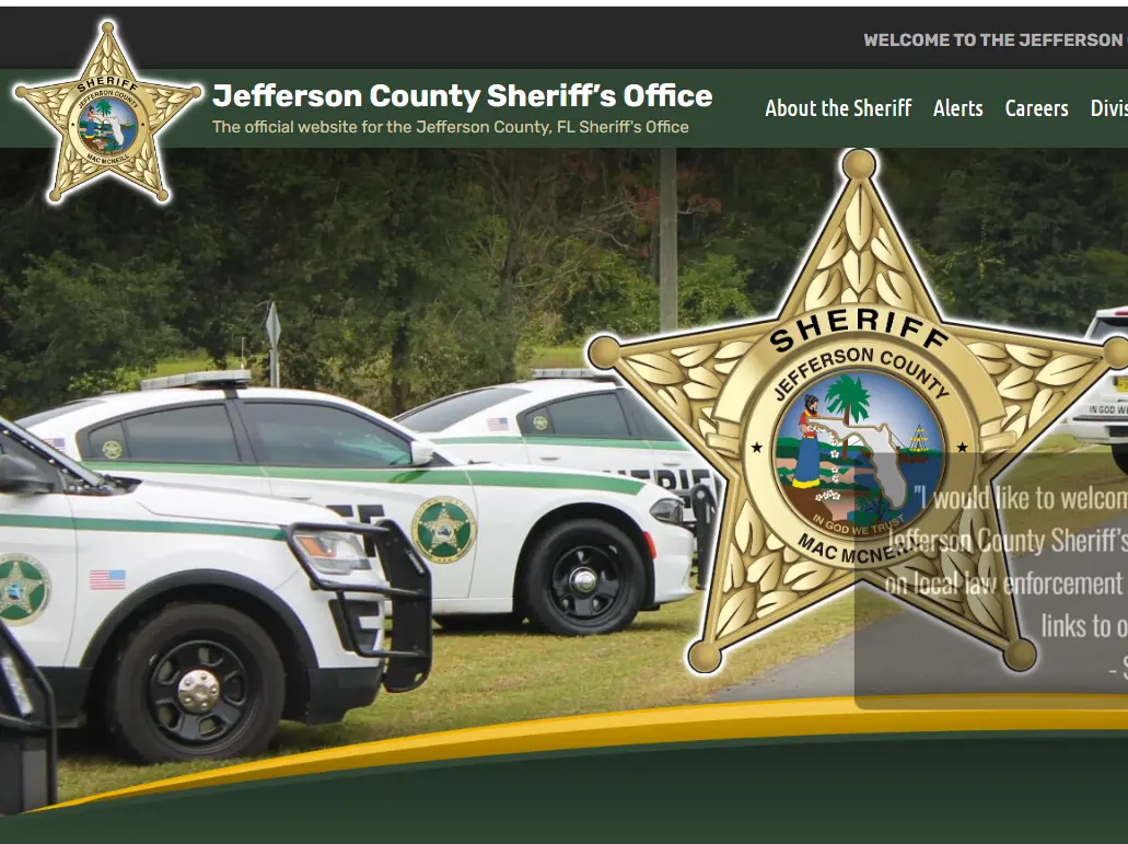 Jefferson County Jail - Jefferson County jail facility in Monticello, Florida, operated by the Jefferson County Sheriff's Office