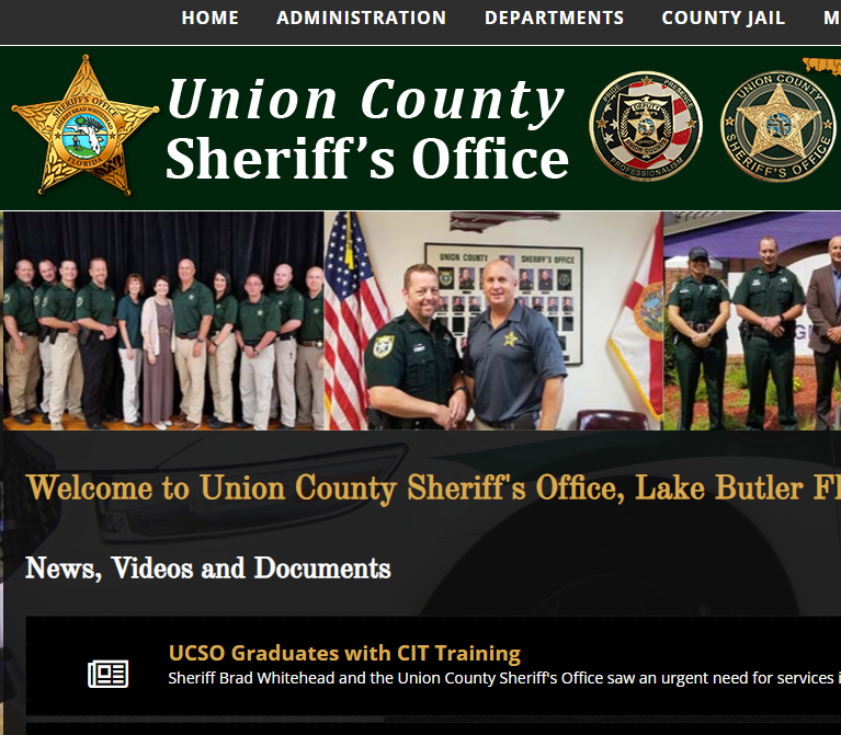 Union County Jail - Union County jail facility in Lake Butler, Florida, operated by the Union County Sheriff's Office