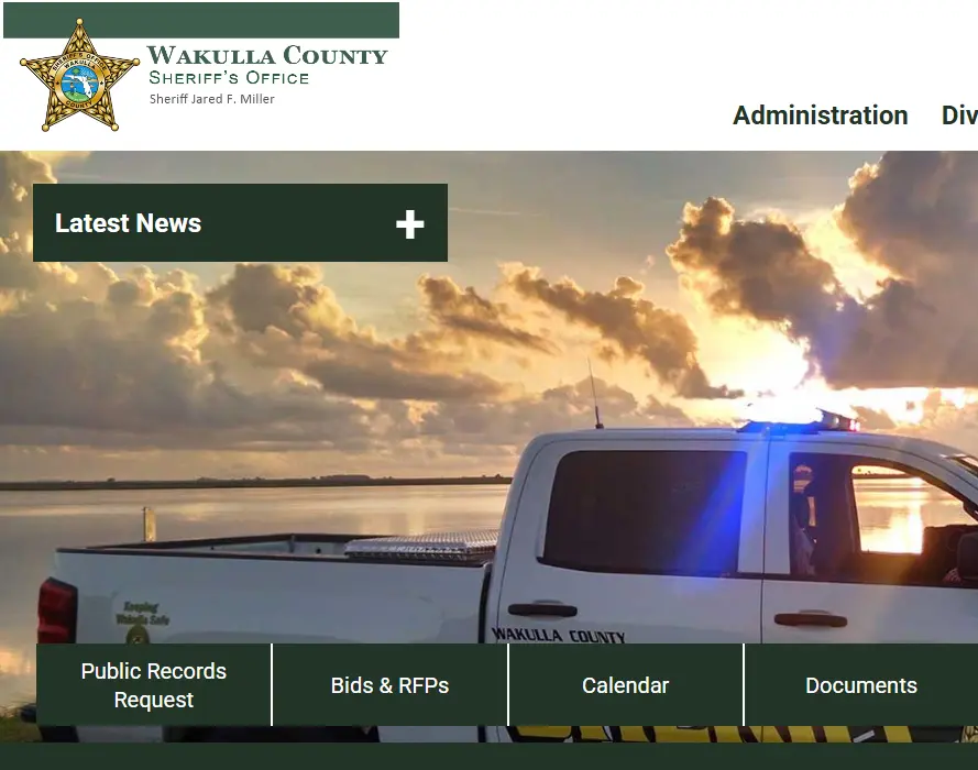 Wakulla County Jail - Wakulla County jail facility in Crawfordville, Florida, operated by the Wakulla County Sheriff's Office